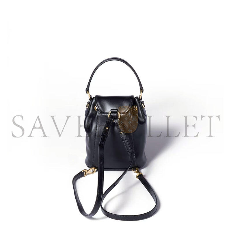 M1v M1v leather mini-backpack 5bz045 (17*14*8cm)